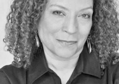 Iqua Colson, black and white portrait
