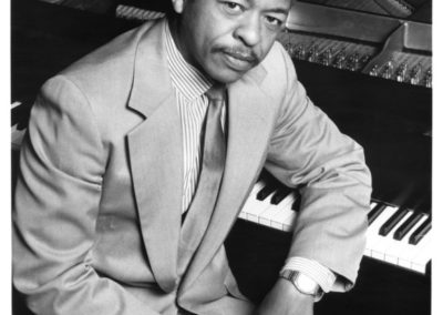 Adegoke Steve Colson, black and white portrait