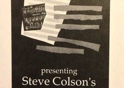 Flyer: Steve Colson's 8th Tone Dimology, American Music Week