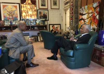 Ade at home of CT Vivian Civil Rights Legend
