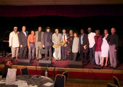 'Celebrate! Amiri '2015 at Terrace Ballroom Woodie King,Art McFarland,Reggie Workman,Richard Wesley,Quincy Troupe,Oliver Lake,Rene McLean,Amina Baraka, Iqua Colson