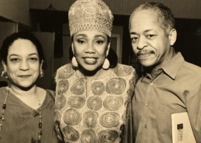 Iqua and Steve Colso Yolanda King daughter of The Rev