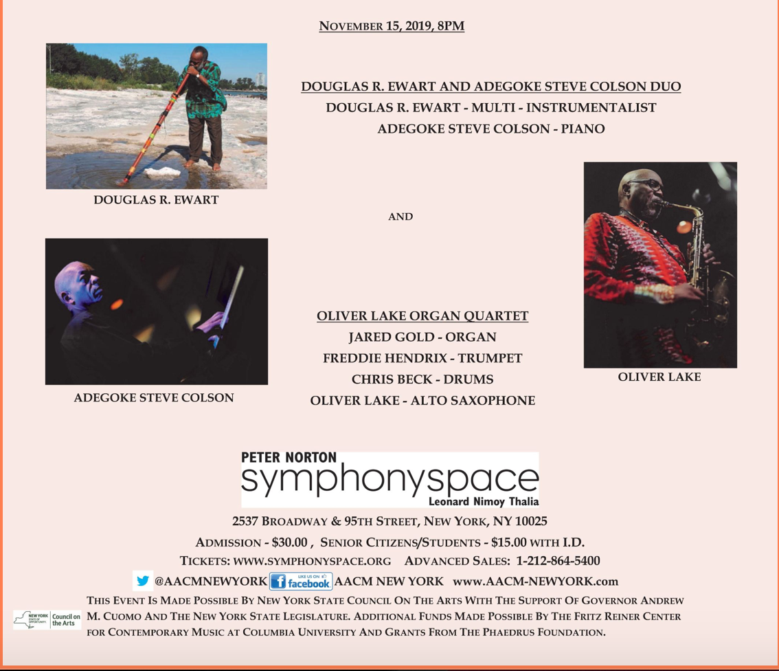 AACM Concert Series 2019